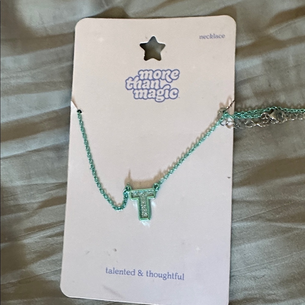 T Pedant Necklace